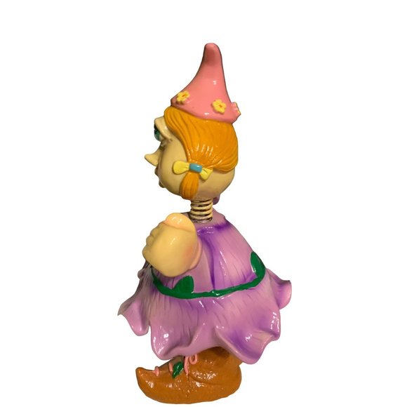 Wobbly Dancing Lady Bobblehead Spring Figurine Bobble Head - Picture 3 of 13